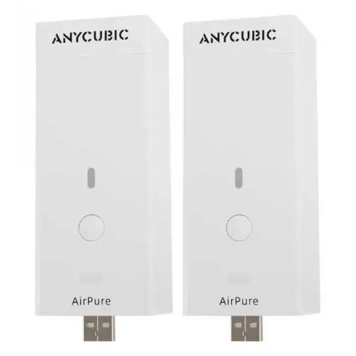 Anycubic Plug-in Mini Purifier 2’li Set – Photon Mono 4/4 Ultra, Mono M7/M7 Pro/M7 Max & M3 Premium Uyumlu