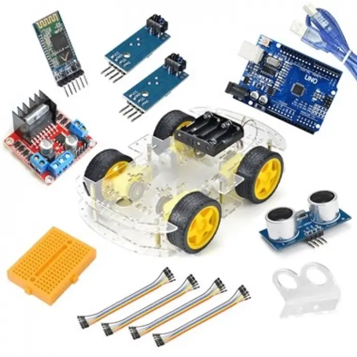 Arduino Süper Combo 4WD Araç Seti Bluetooth