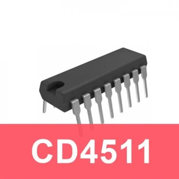 CD4511 DIP Entegre