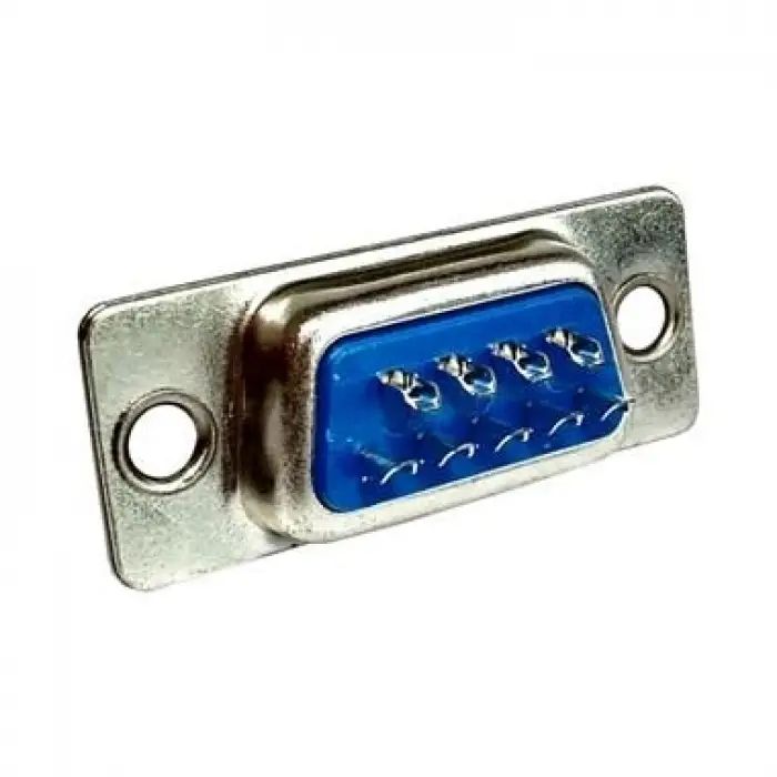 D-sub 9lu 180 Derece Erkek