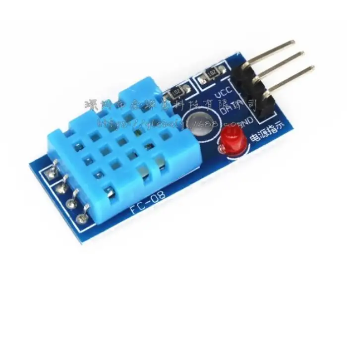 DHT11 Isı ve Nem Sensör Kartı - LED li