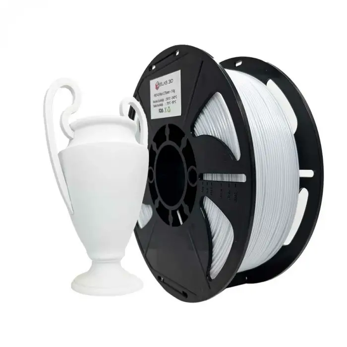 Elas 1.75mm Beyaz PET-G Plus Filament 1Kg