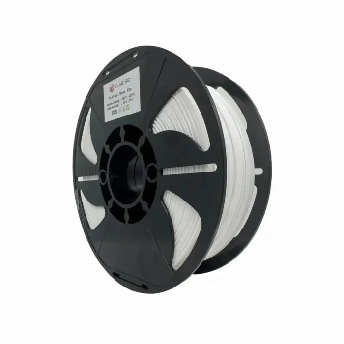 Elas 1.75mm Beyaz Pla Plus Filament
