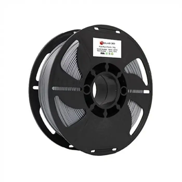 Elas 1.75mm Gri Pla Plus Filament