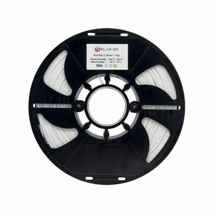 Elas 1.75mm Mermer Pla Plus Filament 1Kg