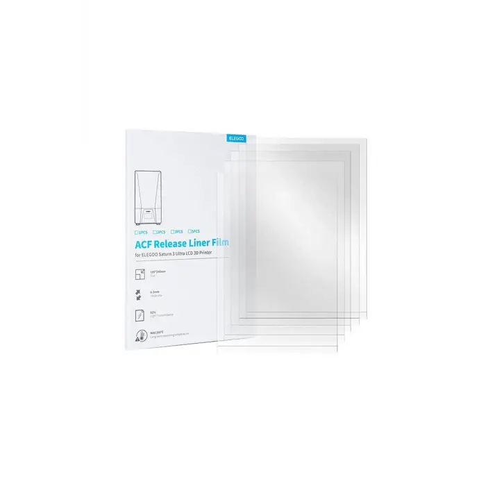 ELEGOO ACF Film 5 Adet- Saturn 3 Ultra
