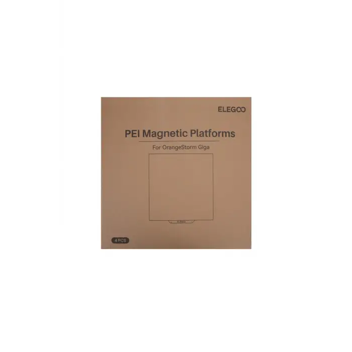 ELEGOO PEI Magnetic Platform Kit For Orange Storm Giga