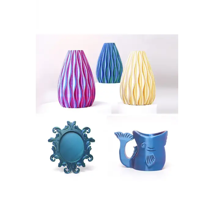 Esun PLA-Silk Magic Filament Red-Blue