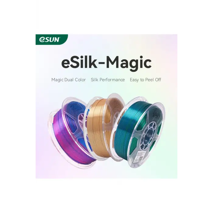 Esun PLA-Silk Magic Filament Red-Blue