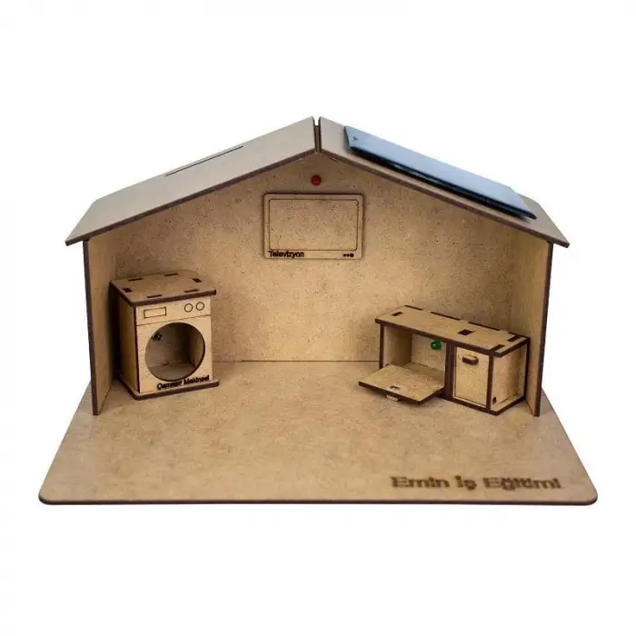 Güneş Enerjili Ev Yapım Seti Eğitici Oyuncak - Stem