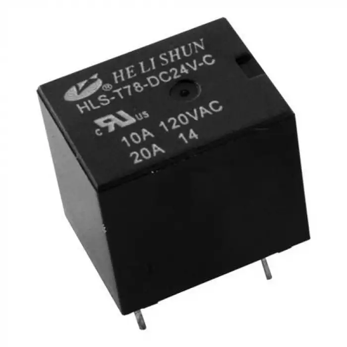 Helishun HLS-T78-DC24V 24V 20A Gaz Rölesi