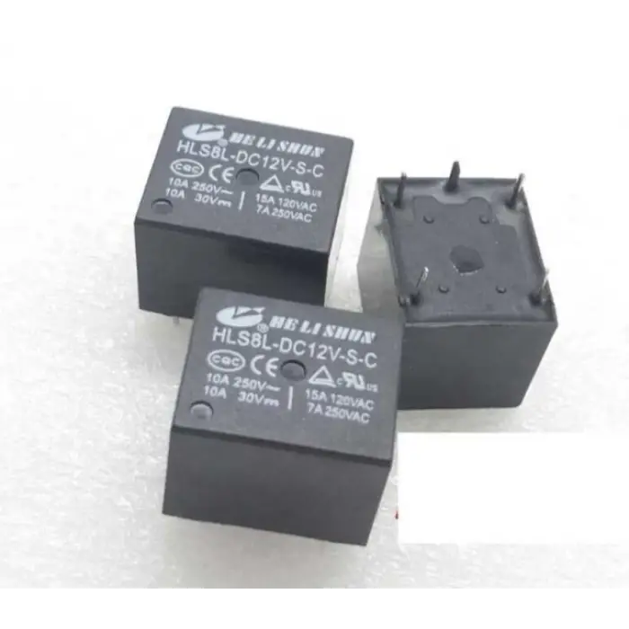 Helishun HLS8L- DC12V-S-C (HS) 12V 10A Minyon Spot