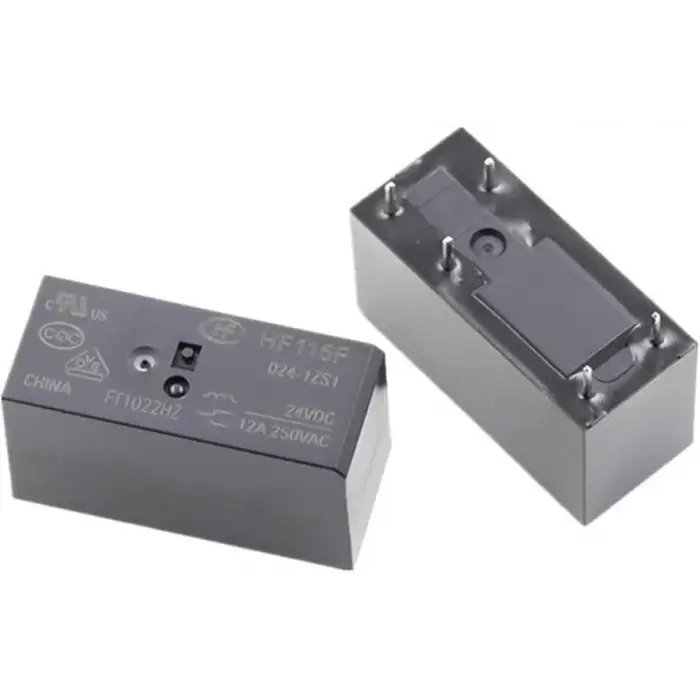 Hongfa HF115F/024-1ZS1 24V 12A Tek Kontak Röle