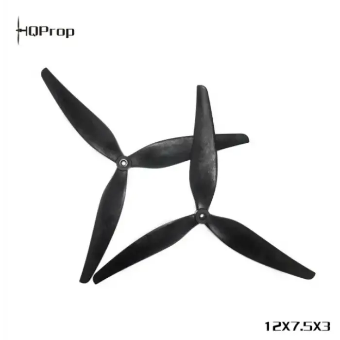 HQ MacroQuad Prop 12X7.5X3 3 Bıçaklı 1CW+1CCW Drone Pervanesi