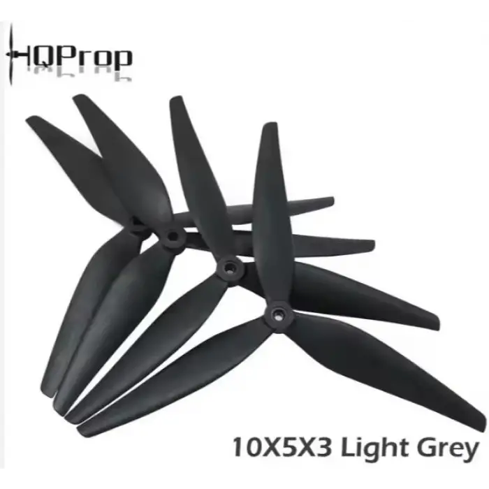 HQProp 10X5X3 1050 3 Bıçak FPV Drone Pervane Seti 2CW + 2CCW