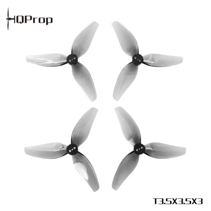 HQProp T3.5X3.5X3 Gri Poly Carbon 1.5MM 2CW+2CCW Drone Pervanesi