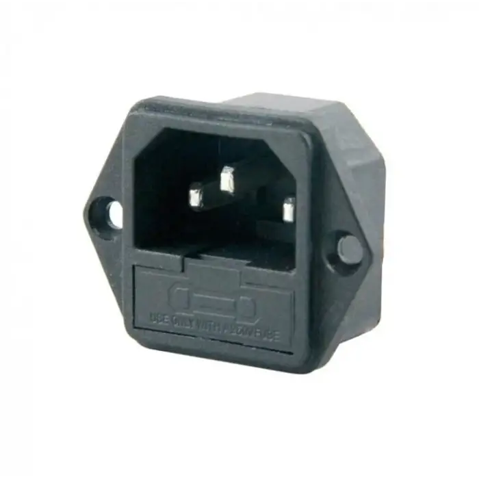 IC-213 Power Soket Erkek Fuseli Kulaklı