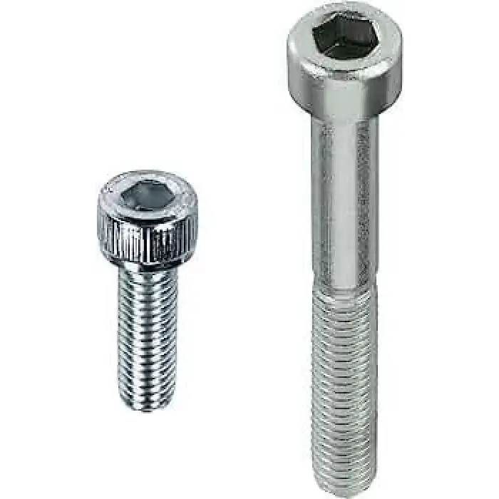 İmbus Cıvata M4x12mm Beyaz DIN912