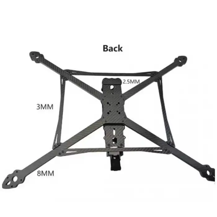 Mark4 v3 Pro 13 Karbon Fiber Drone Gövdesi