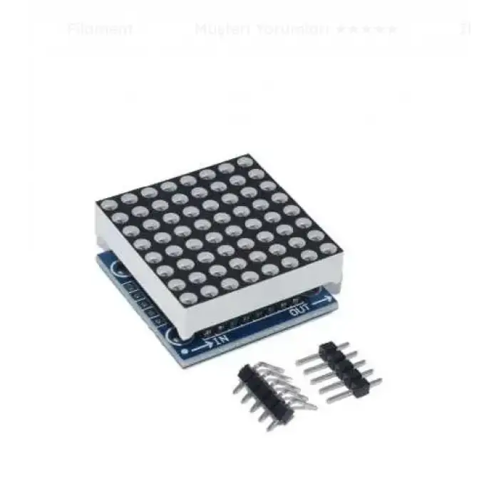 MAX7219 Arduino 8x8 Dot Matrix Modülü
