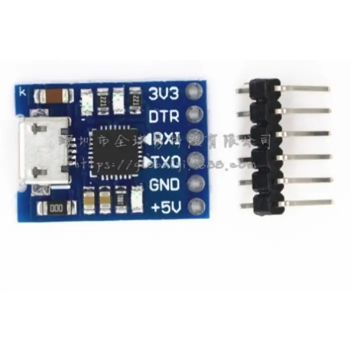Micro-USB den TTL I2C Serial UART STC Dönüştürücü
