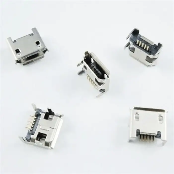 MICRO USB Dip B Tipi Dişi Konnektör
