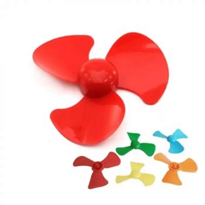 Mini DC Motora Uygun Plastik Pervane - Stem
