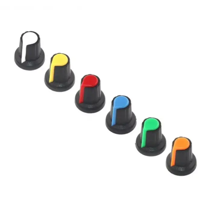 Potansiyometre Başlığı Düğmesi Yeşil/Siyah