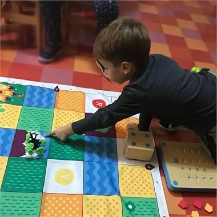 Primo Cubetto Çocuklar İçin Okul Öncesi Ahşap Robotik Kodlama Seti