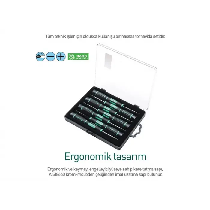 ProsKit 7 Parça Elektronikçi Tornavida Seti SD-081
