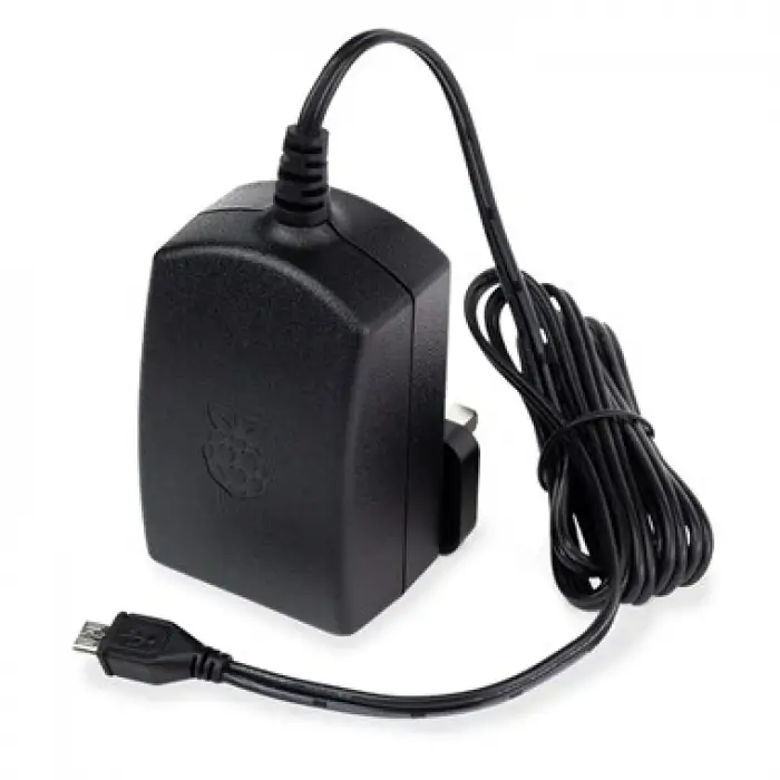 Raspberry Pi 3 Orjinal Adaptör 5v 2.5a - Siyah Renk