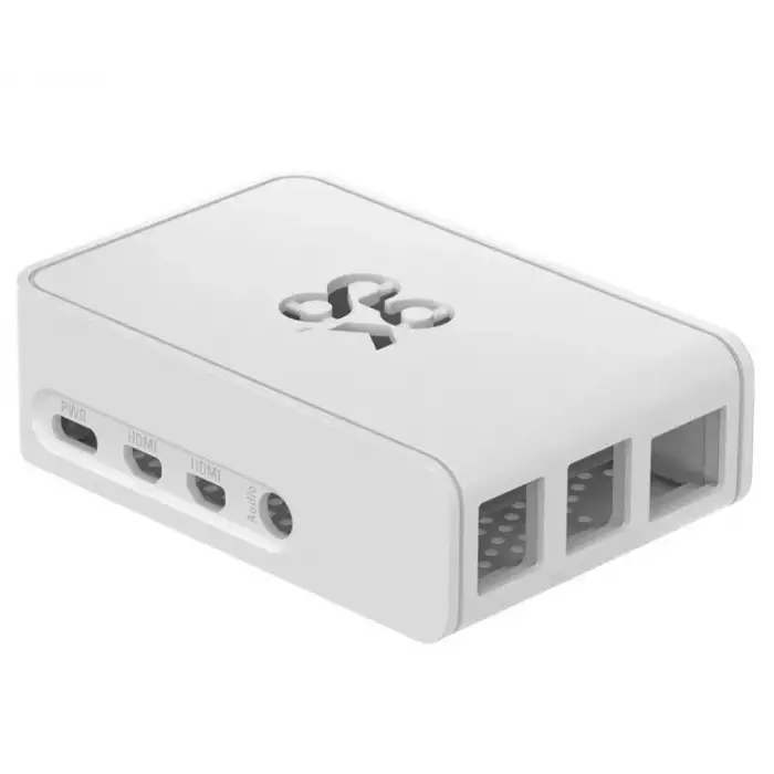 Raspberry Pi 4 Lisanslı Muhafaza Kutusu - Beyaz