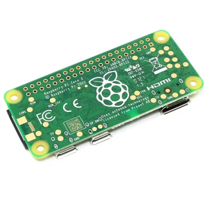 Raspberry Pi Zero 2W Header Pin Bağlantılı