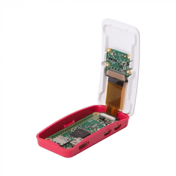 Raspberry Pi Zero Lisanslı Muhafaza Kutusu - Beyaz