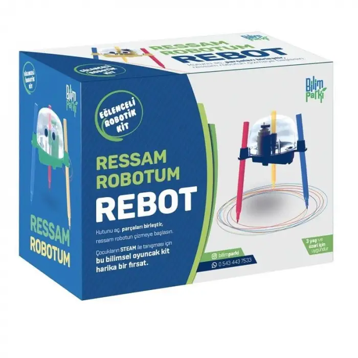 Rebot Ressam Robot Stem Eğitici Oyuncak