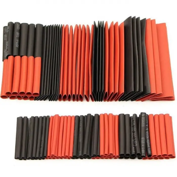 Renkli Makaron Seti 127 Parça - Çift Renk - Isıyla Daralan Makaron