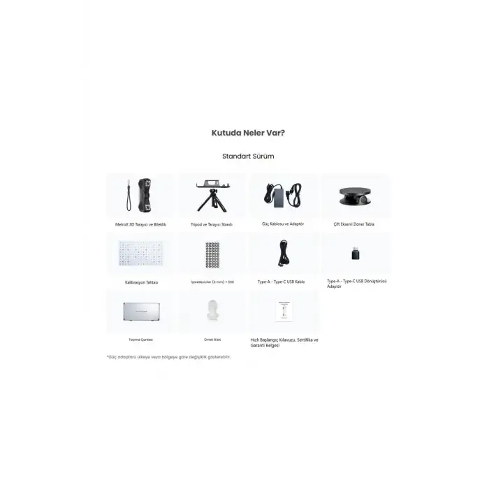 Revopoint Metrox 3d Tarayıcı Advanced Paket