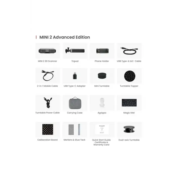 Revopoint Mini 2 Advanced Edition 3d Scanner