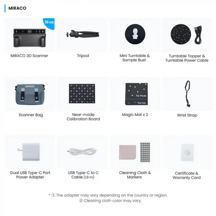 Revopoint Miraco Endüstriyel 3D Scanner