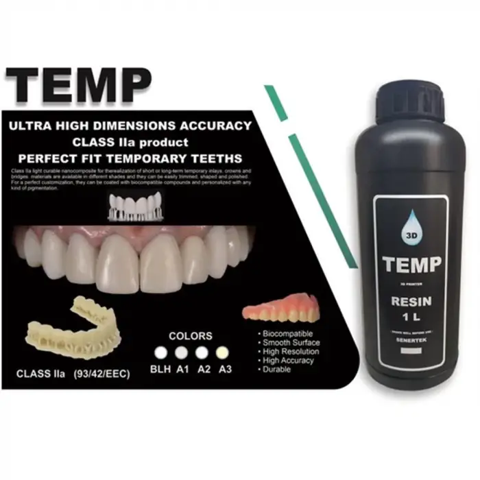 Senertek Temp Dental Geçici Kron Reçinesi 1L