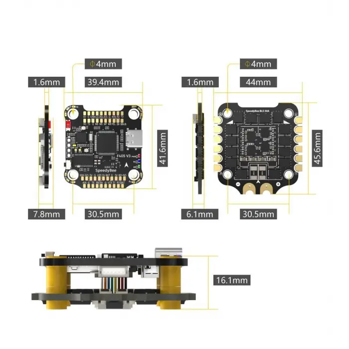 SpeedyBee F405 V3 Flying Uçuş Kontrol Kartı & 50A ESC