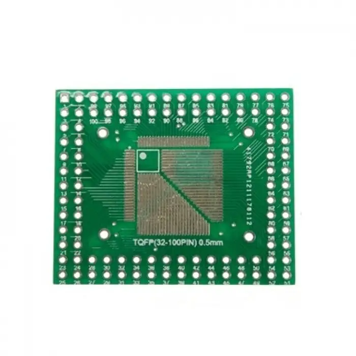 TQFP 32/44/64/80/100 Pin SMD to DIP Çevirici PCB Kart