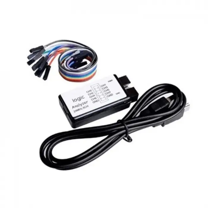USB Lojik Analizör - 24 MHz 8 Kanal