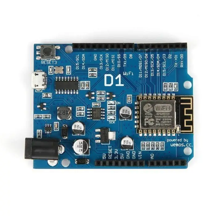 WeMos D1 Arduino ESP8266 WiFi Kontrol Kartı - Type C