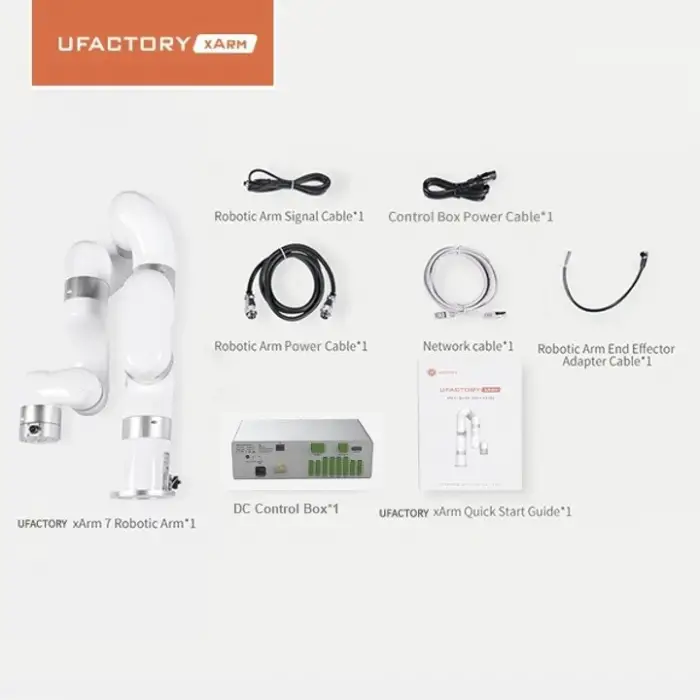 xArm 7 Kolaboratif (CoBot İşbirlikçi) Robot Kol, 3.5Kg, 700mm, 7 DoF, ver E