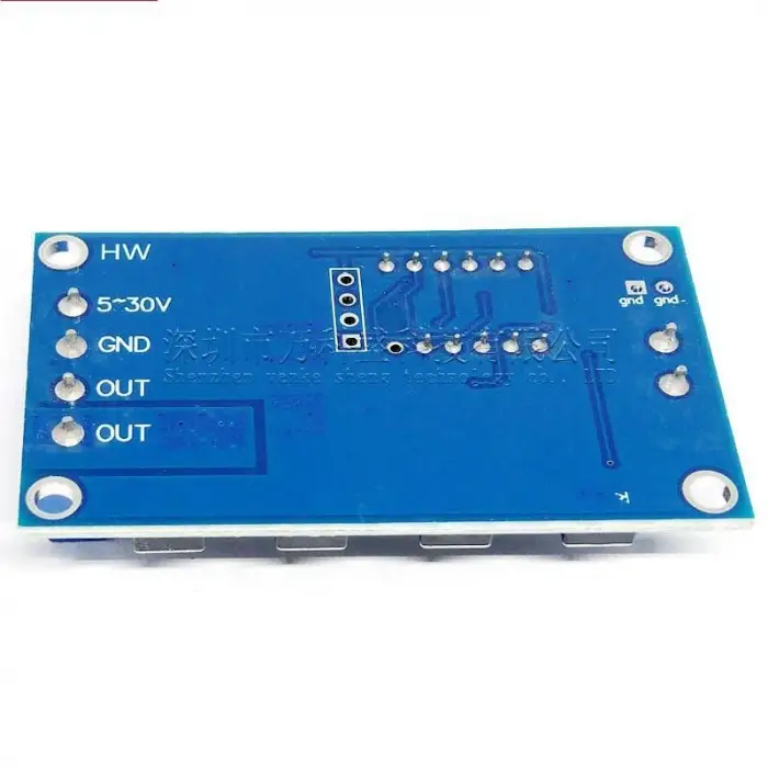 Zaman Ayarlı Göstergeli Tekli Röle Kartı - 12V Delay-Off Relay Module