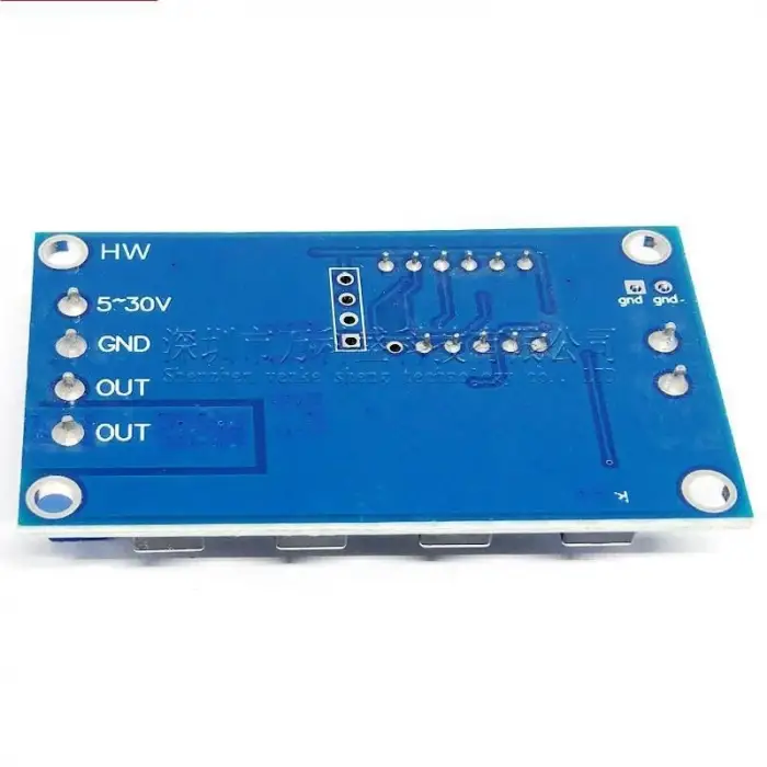 Zaman Ayarlı Göstergeli Tekli Röle Kartı - 12V Delay-Off Relay Module