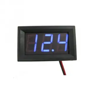 0-30V Dijital Voltmetre/Ampermetre (Panel Tipi)