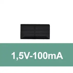 1,5V-100mA Güneş Paneli (Solar Panel) 52x27 mm