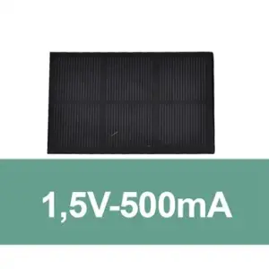 1,5V-500mA Güneş Paneli (Solar Panel) 70x110 mm